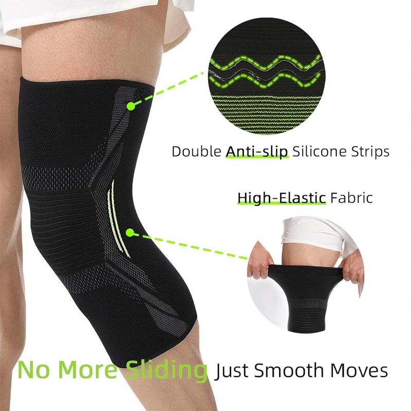 Knee Compression Sleeves for Pain Relief Support for Arthritis and Knee Pain