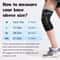 Knee Compression Sleeves for Pain Relief Support for Arthritis and Knee Pain
