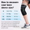 Knee Compression Sleeves for Pain Relief Support for Arthritis and Knee Pain