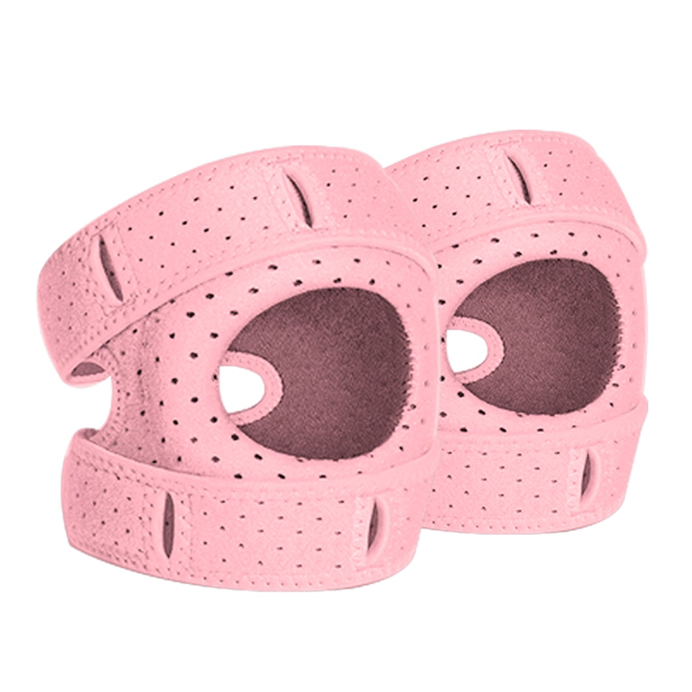 Knee Support Brace for Men & Women Adjustable Silicone Compression Sleeve Patellar Strap Wrap