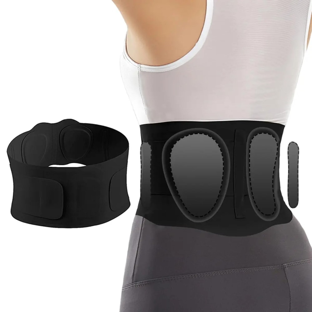Lumbar Back Brace For Lower Back Pain Relief Breathable Support Belt For Sciatica And Comfort 1