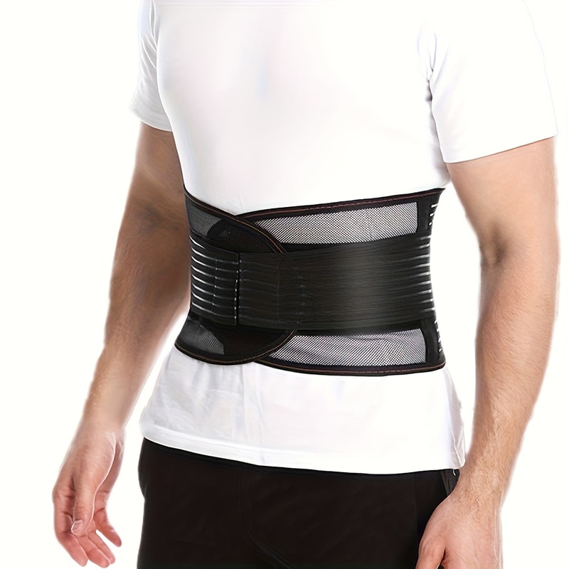 Flexible Lower Back Brace For Pain Relief Support Belt For Lifting And Scoliosis Relief 3