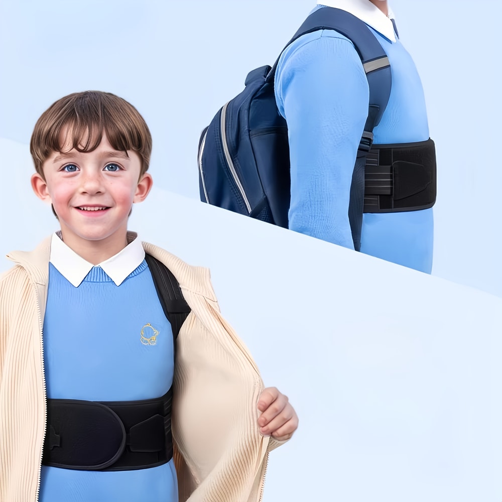 Adjustable Posture Corrector Back Brace For Youth Students AntiHunchback Support Belt For Better S 2