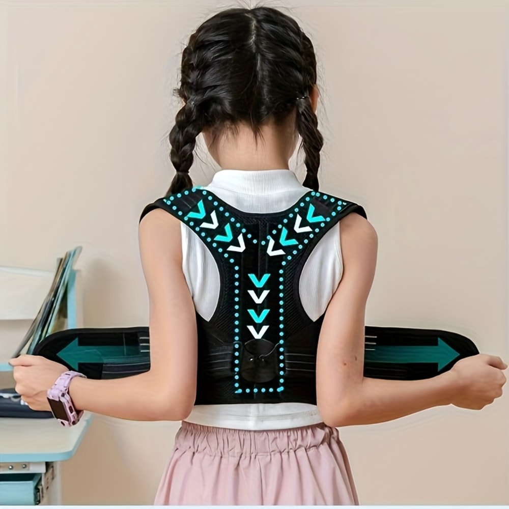 Adjustable Posture Corrector Back Brace For Youth Students AntiHunchback Support Belt For Better S 3