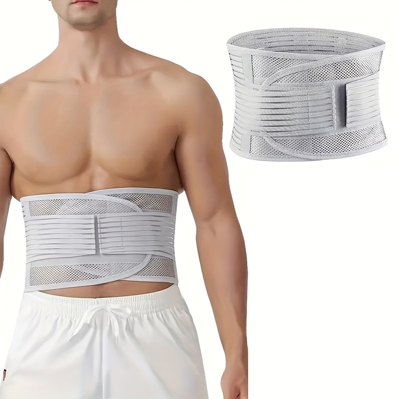 Premium Lumbar Support Belt For Lower Back Pain Relief And Sciatica 3
