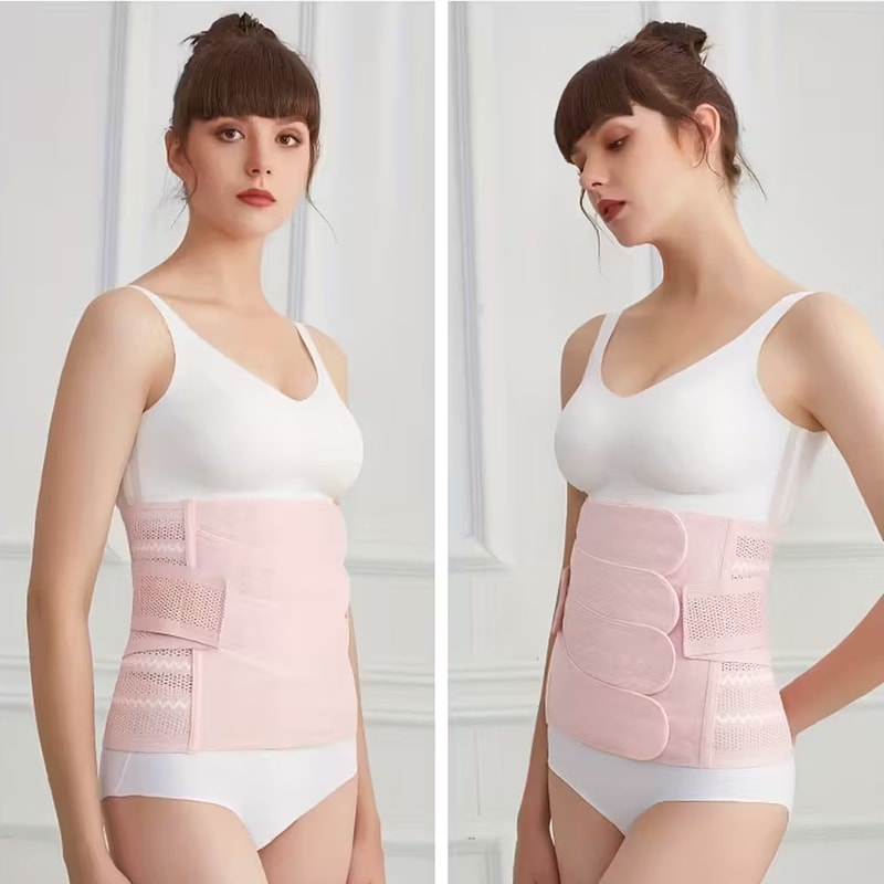 Comfortable And Adjustable Postpartum Belly Belt Ideal For Postnatal Body Shaping 3