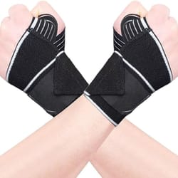 adjustable wrist support strap for weightlifting, sports & daily use enhance wrist stability & performance