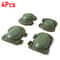 Tactical Knee Elbow Pads For Airsoft Paintball Hunting Outdoor Sports 6