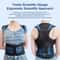 Adjustable Back Brace Posture Corrector Belt For Lumbar Support Scoliosis Relief 4