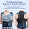 Adjustable Back Brace Posture Corrector Belt For Lumbar Support Scoliosis Relief 4