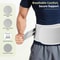 Back Brace for Lower Back Pain Steel Support with Adjustable Compression, Lumbar Support Belt for Men & Women.
