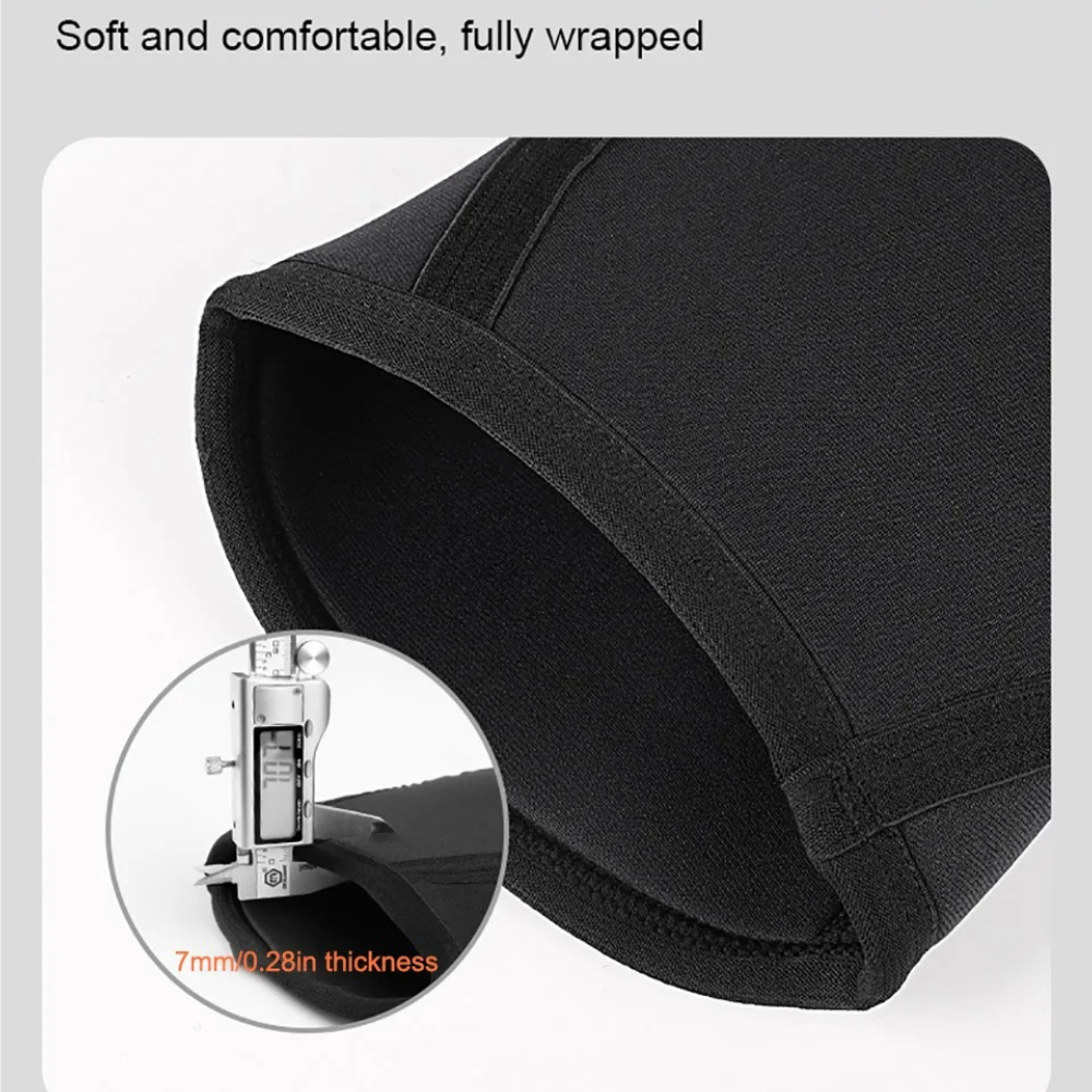 Pressurized Knee Pads For Weightlifting Squatting Honeycomb Neoprene Padded Support 2