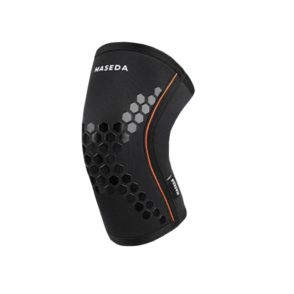 Pressurized Knee Pads For Weightlifting Squatting Honeycomb Neoprene Padded Support 7