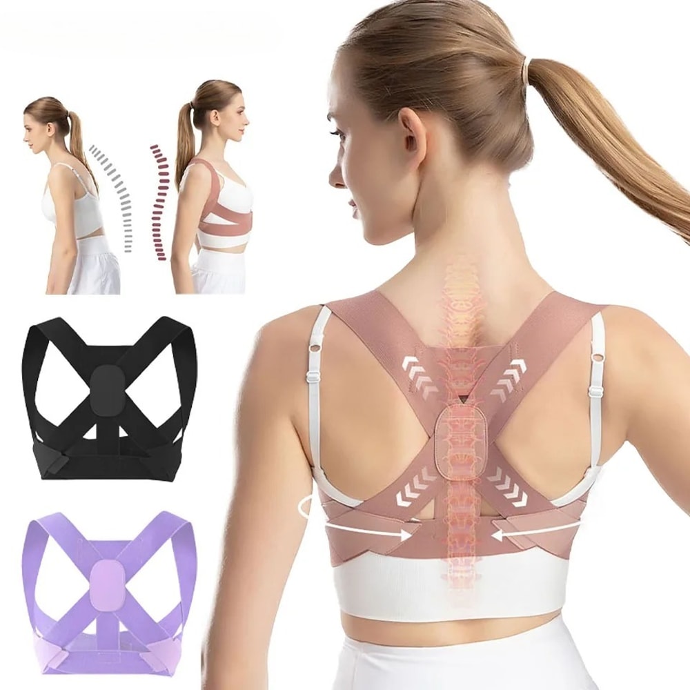 Premium Adjustable Posture Corrector Belt for Back Support and Hunchback Relief