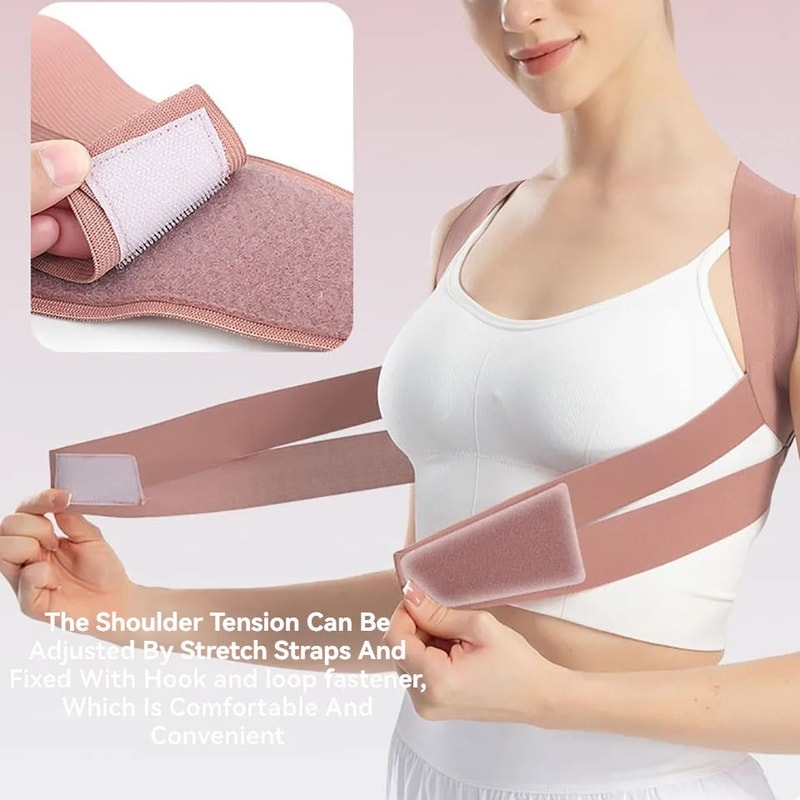 Premium Adjustable Posture Corrector Belt for Back Support and Hunchback Relief