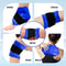 Large Reusable Gel Ankle Brace Ice Pack For Sports Injuries Hot Cold Compress Support 2