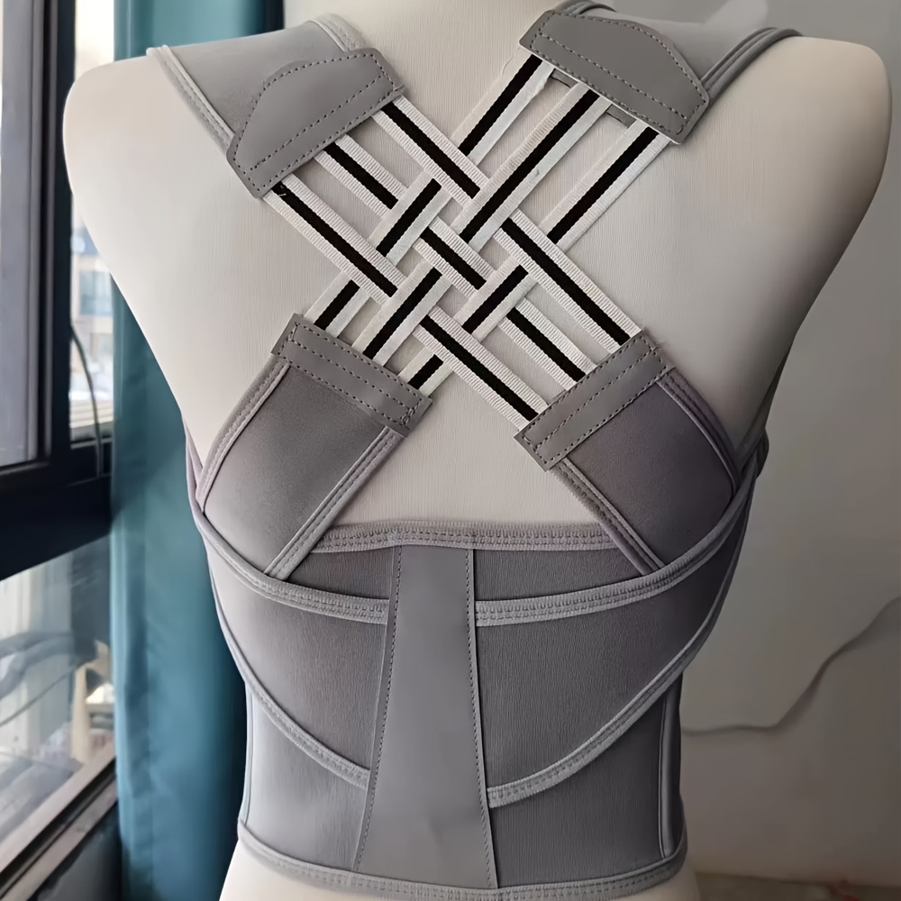 Breathable Back Posture Corrector For Women Kids Adjustable Support Belt For Improved Posture Sho 0