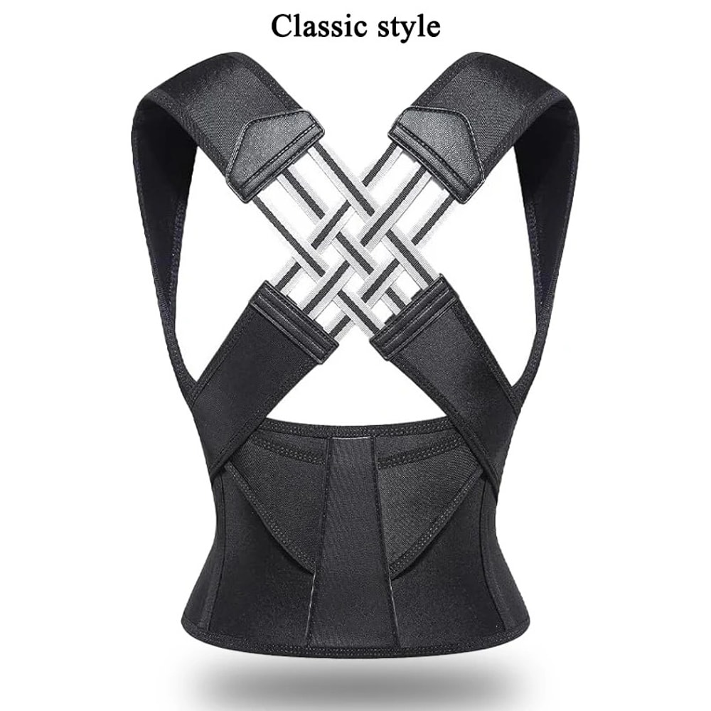 Breathable Back Posture Corrector For Women Kids Adjustable Support Belt For Improved Posture Sho 8
