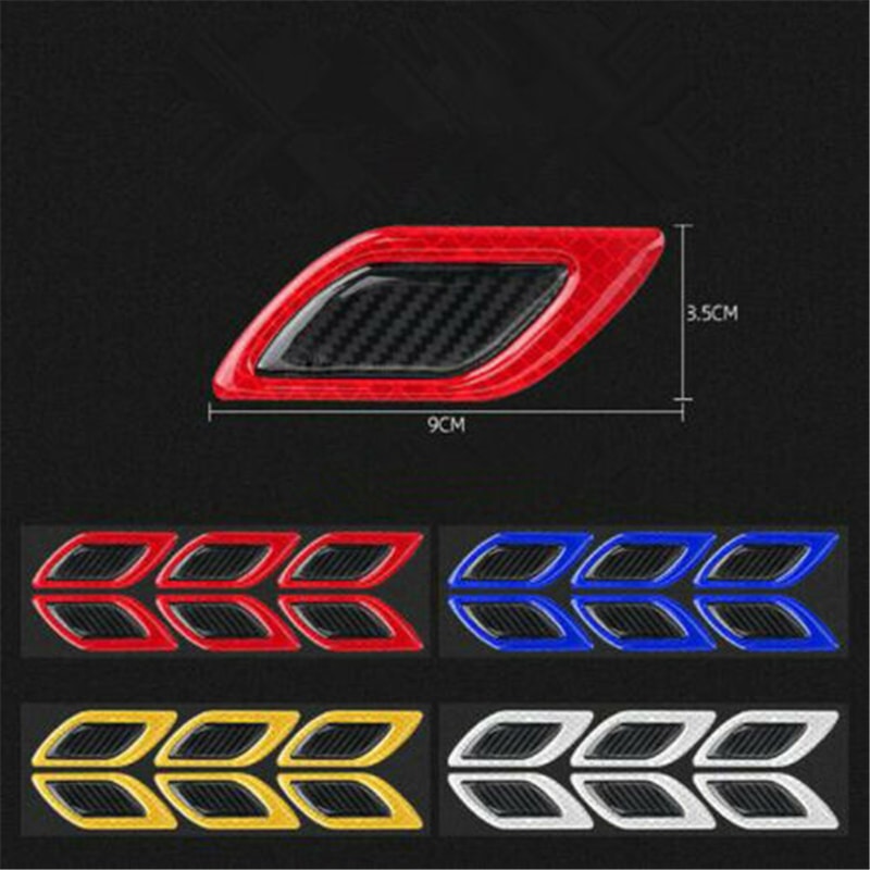 Car Reflective Stickers AntiScratch Safety Warning Decals For Moto Truck Auto Exterior Accessories 4