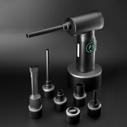 portable wireless air duster & vacuum cleaner air blower for car cleaning