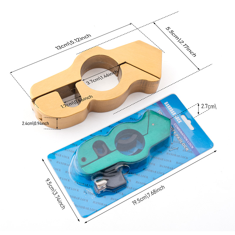 Premium Aluminum Alloy Motorcycle Lock Ultimate Anti Theft Handlebar Brake Protection For Electric 5