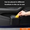 Hanging Car Trash Bin Space Saving Garbage Can For Vehicles With PressOpen Lid Durable Plastic Stor