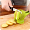 Tomato & Fruit Slicer Cutter Stand Effortless Slicing for Kitchen Ease