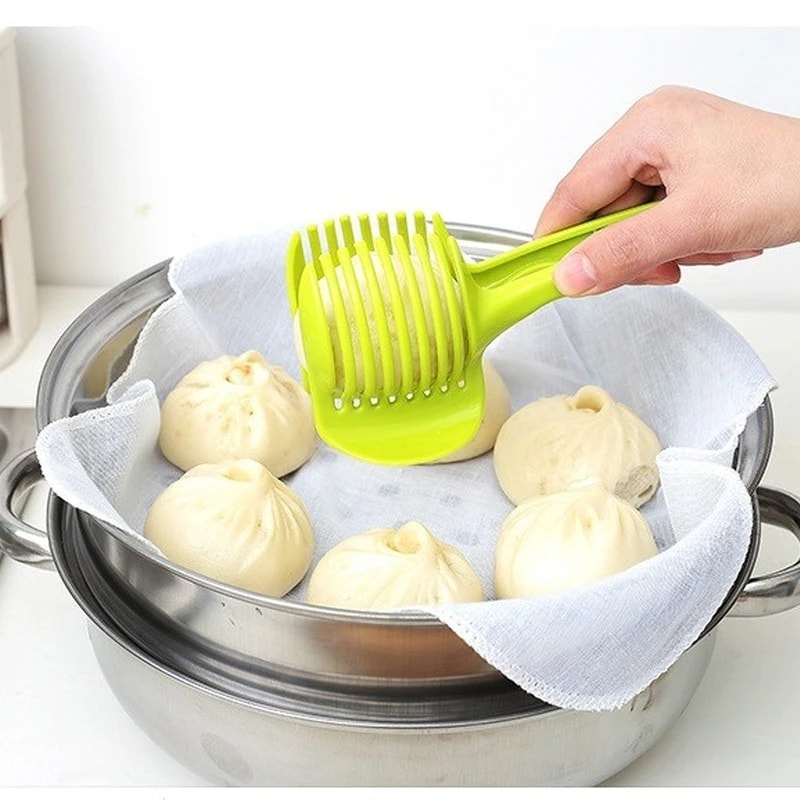 Tomato & Fruit Slicer Cutter Stand Effortless Slicing for Kitchen Ease