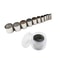 Stainless Steel Round Clay Cutter Set Premium Polymer and Ceramic Molds