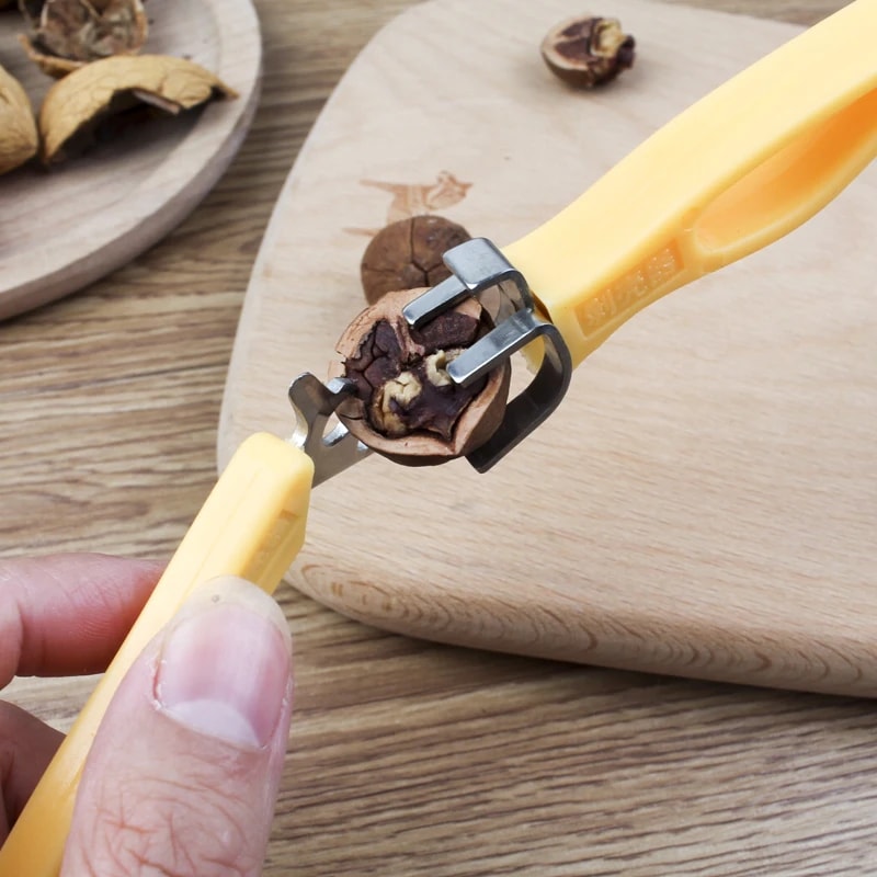 Multifunctional Nut Cracker Walnut Sheller Durable Plastic Stainless Steel Tools For Home Kitchen 1
