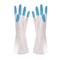 Durable Waterproof Dishwashing Gloves For Kitchen Housework NonSlip Thin Rubber Gloves 5
