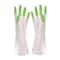 Durable Waterproof Dishwashing Gloves For Kitchen Housework NonSlip Thin Rubber Gloves 6