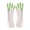 Durable Waterproof Dishwashing Gloves For Kitchen Housework NonSlip Thin Rubber Gloves 6