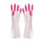 Durable Waterproof Dishwashing Gloves For Kitchen Housework NonSlip Thin Rubber Gloves 7