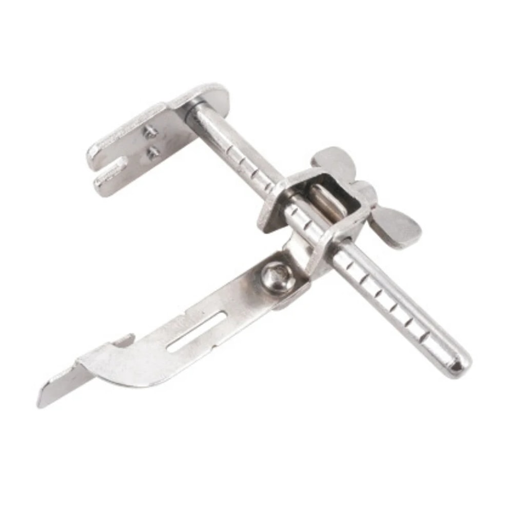 Stitch Ruler Fabric Guide for Industrial Flat Car Sewing Machines Precision Locator & Presser Foot Accessory for Smoot