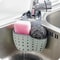 Suction Cup Kitchen Sponge Holder PP Rubber Toilet Soap Shelf & Organizer for Easy Storage