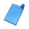 Portable Water Bottle Notebook Flat Book Shaped Drinking Bottle 5