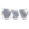 Geometric Stone Shape Silicone Candle Mold Resin Craft & Aroma Plaster Mould for Home Decor