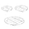 Stainless Steel Steaming Rack For Air Fryers Pots Round Cooking Tray For Baking And Steaming 4