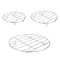 Stainless Steel Steaming Rack For Air Fryers Pots Round Cooking Tray For Baking And Steaming 4