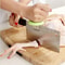 Stainless Steel Knife Cap: Dual-Purpose Kitchen Chopping Booster Knife Holder