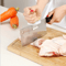Stainless Steel Knife Cap: Dual-Purpose Kitchen Chopping Booster Knife Holder