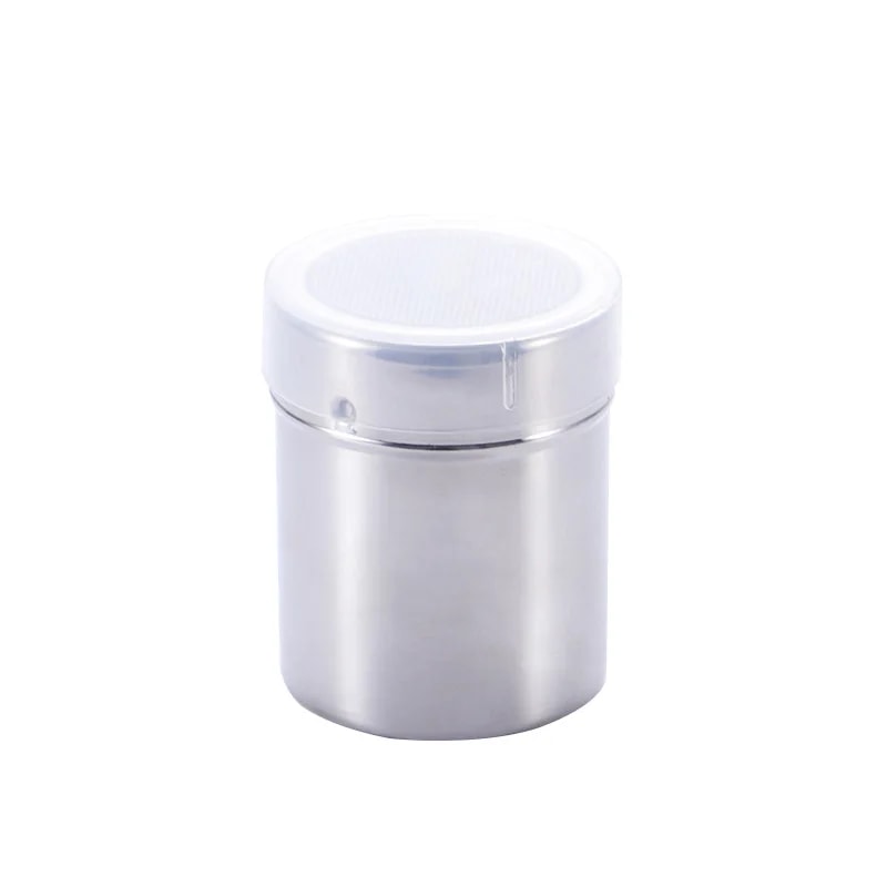 Premium Stainless Steel Baking Sifter with Cover for Flour Sugar