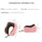 U Shaped Memory Foam Neck Pillow Soft Travel Pillow With Massage Function For Neck Relief Comforta 3