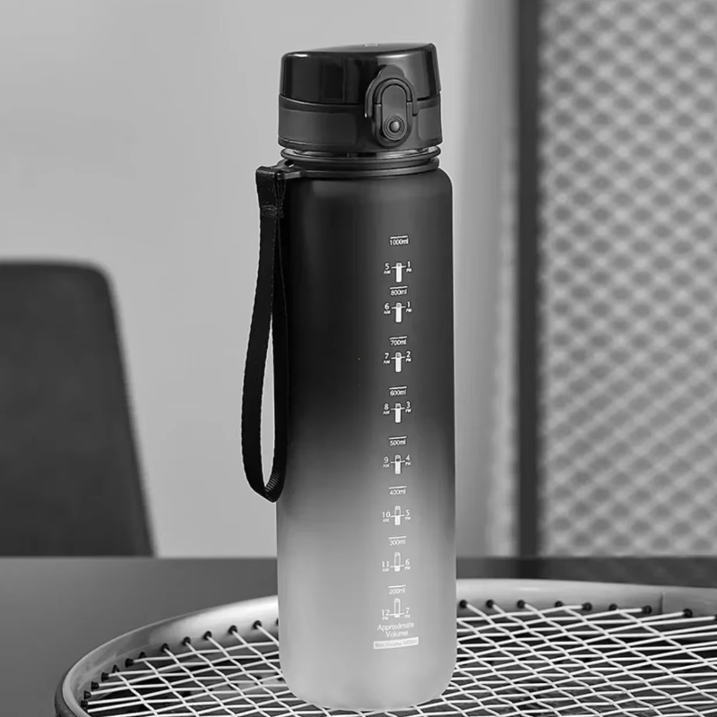 Sports Water Bottle Large Capacity, Portable Plastic Bottle for Outdoor Travel & Fitness Ideal Drinkware.