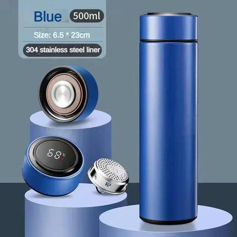 Stainless Steel Thermos Bottle With LED Digital Temperature Display Intelligent Temperature Measure 5