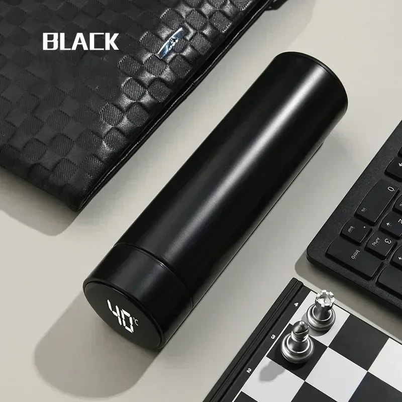 Stainless Steel Thermos Bottle With LED Digital Temperature Display Intelligent Temperature Measure 7