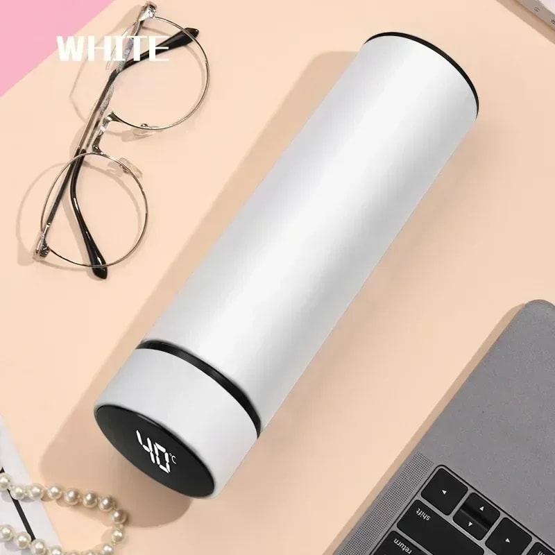 Stainless Steel Thermos Bottle With LED Digital Temperature Display Intelligent Temperature Measure 8