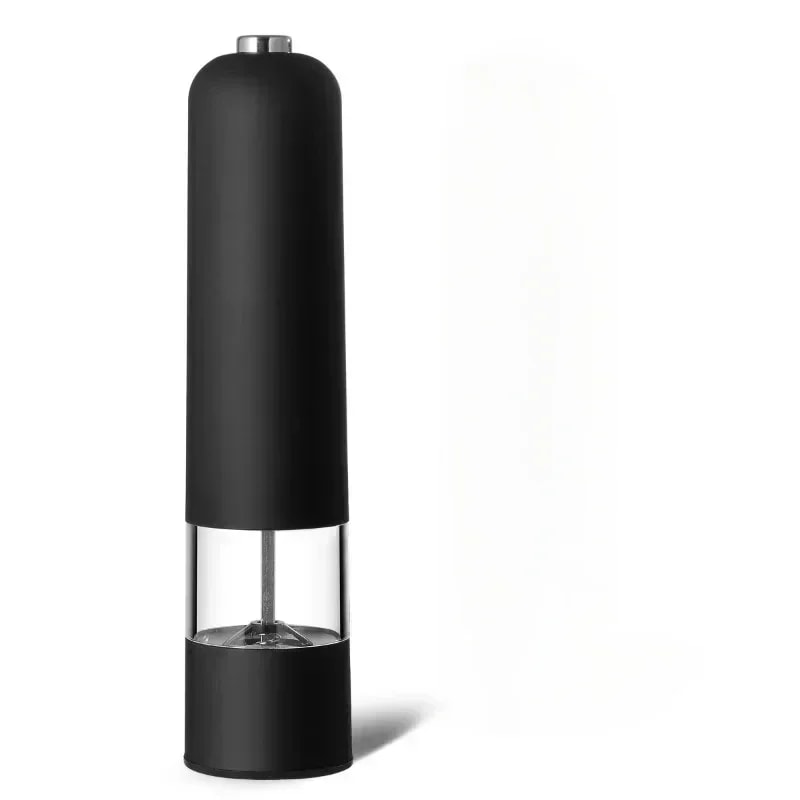 Electric Automatic Salt and Pepper Grinder with LED Light Adjustable Coarseness Spice Mill for Kitchen Cooking