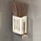 Multifunctional Kitchen Utensil Rack WallMounted Or Freestanding Plastic Cutlery Storage With Drain 5